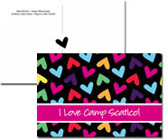 Postcards by iDesign - Rainbow Hearts (Camp)